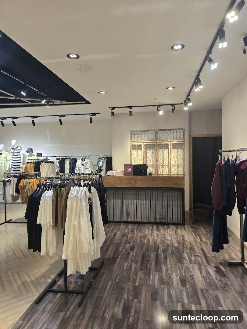 Clothing Store Interior