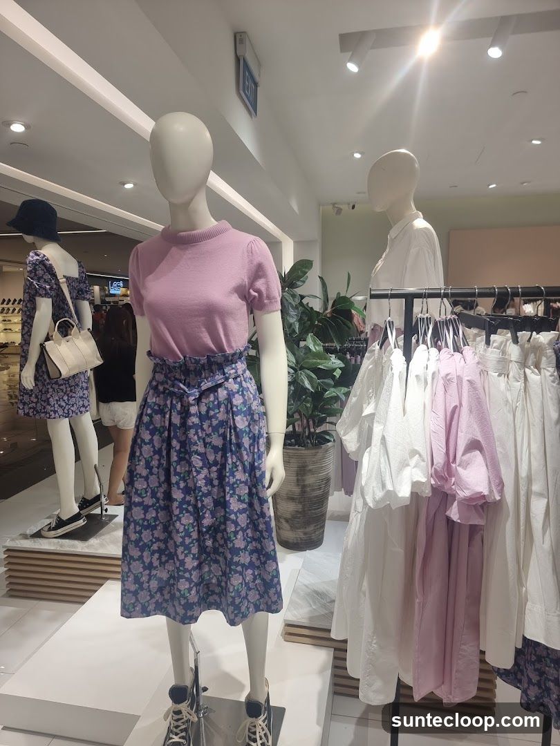 Mannequins in a clothing store