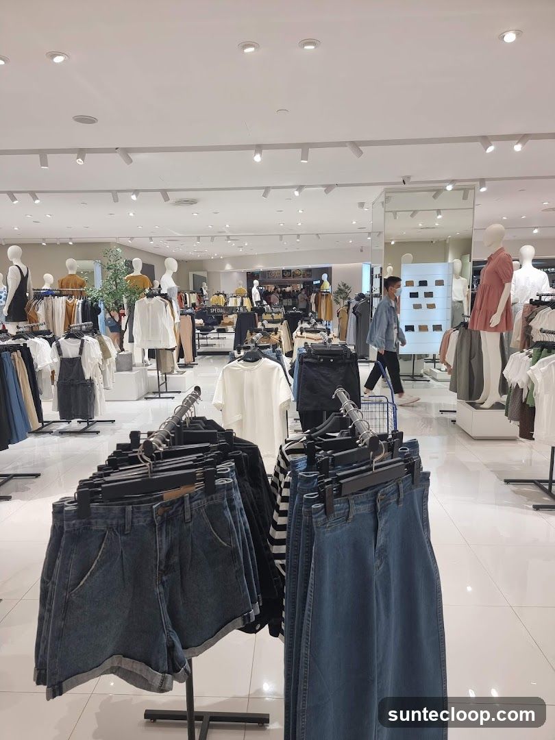 Clothing Store Interior