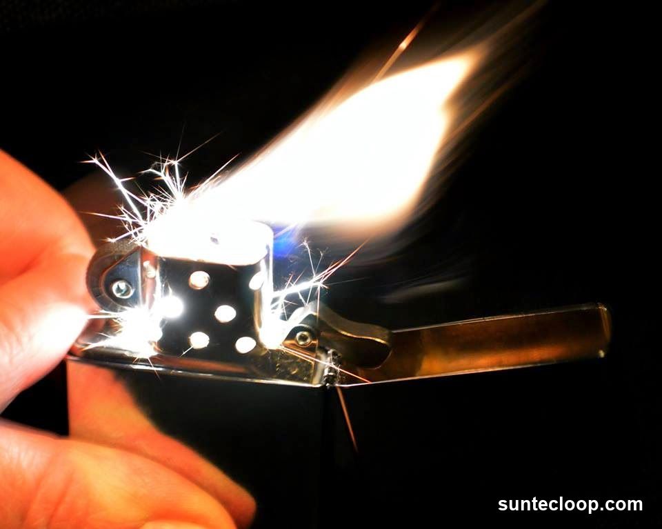 Lighter Igniting