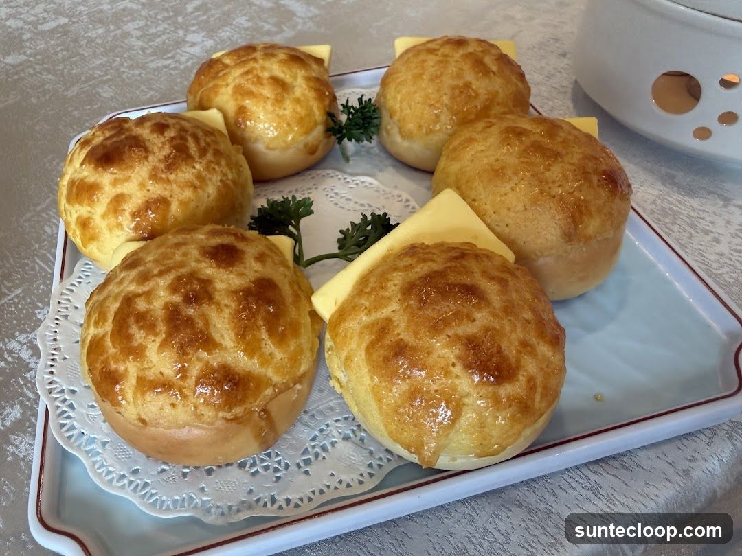 Pineapple Buns with Butter