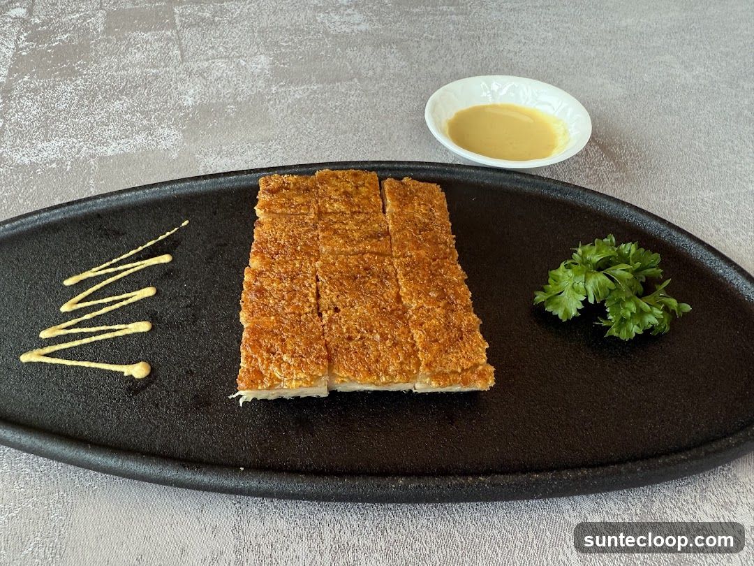 Crispy Pork Belly Slices