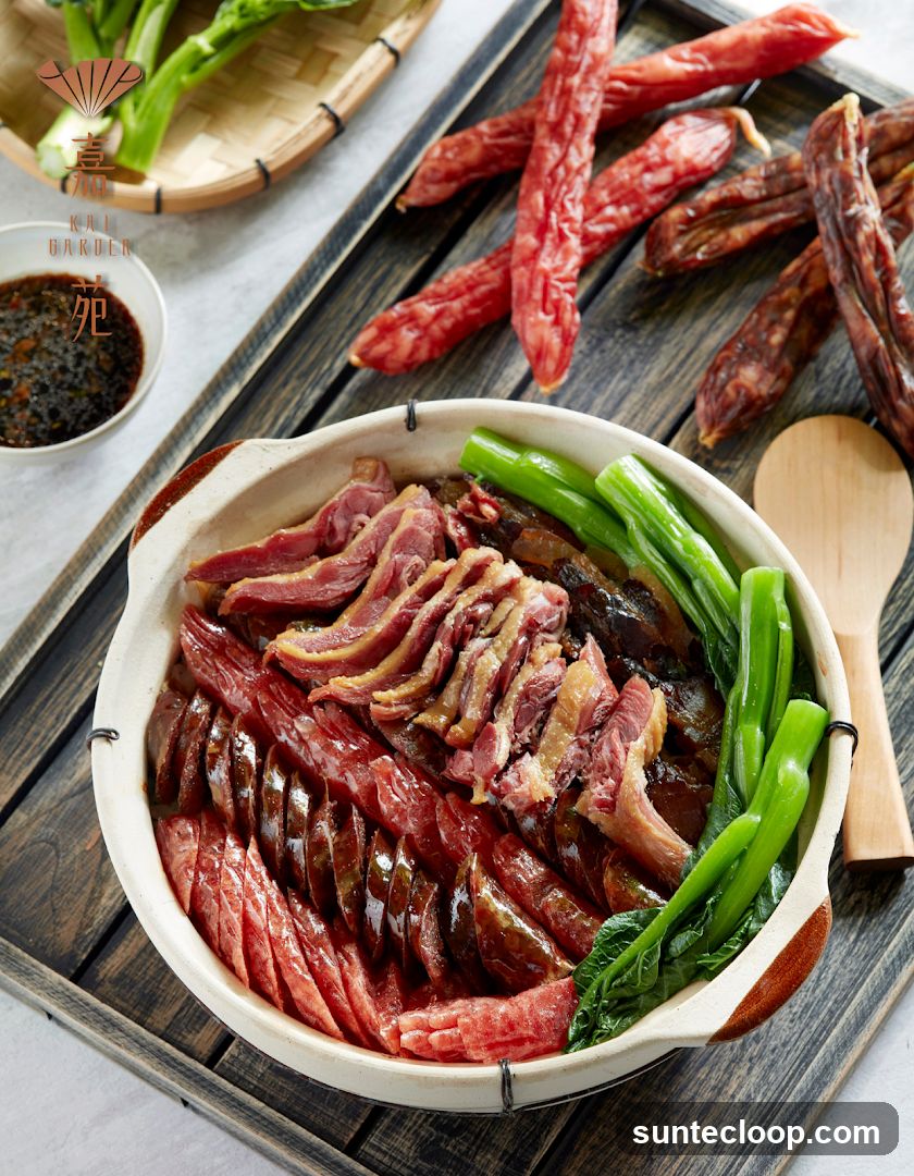Assortment of Cured Meats and Vegetables