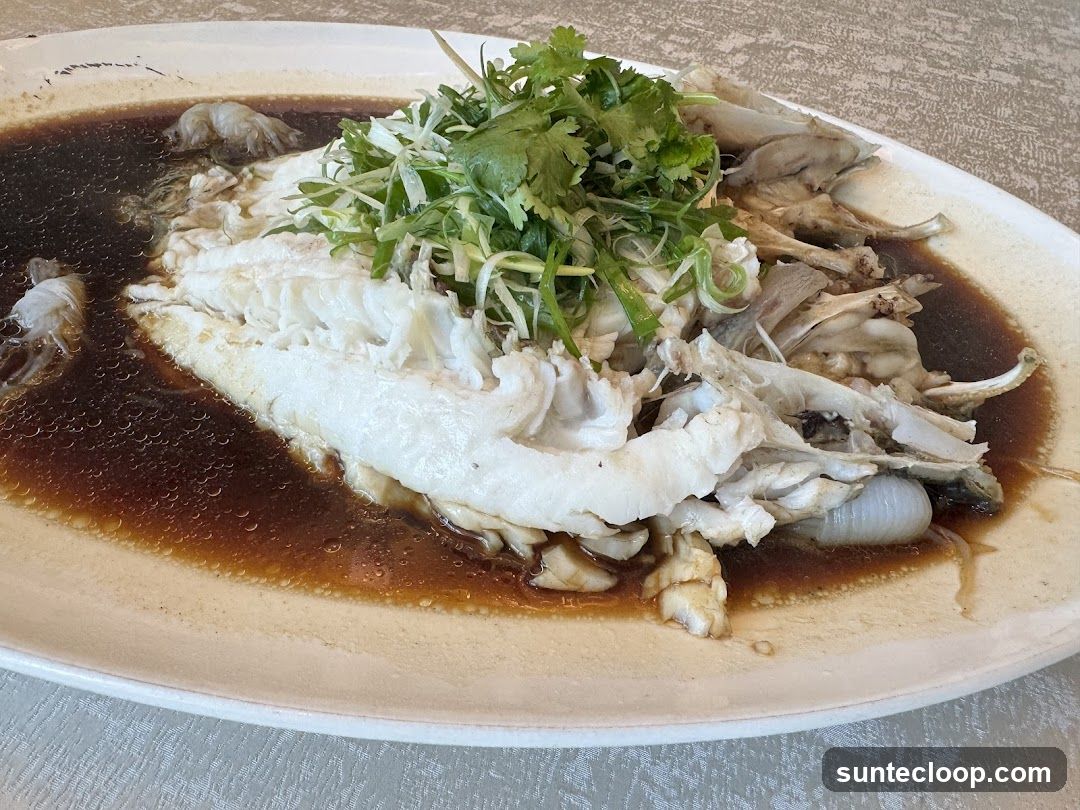Steamed Fish with Soy Sauce