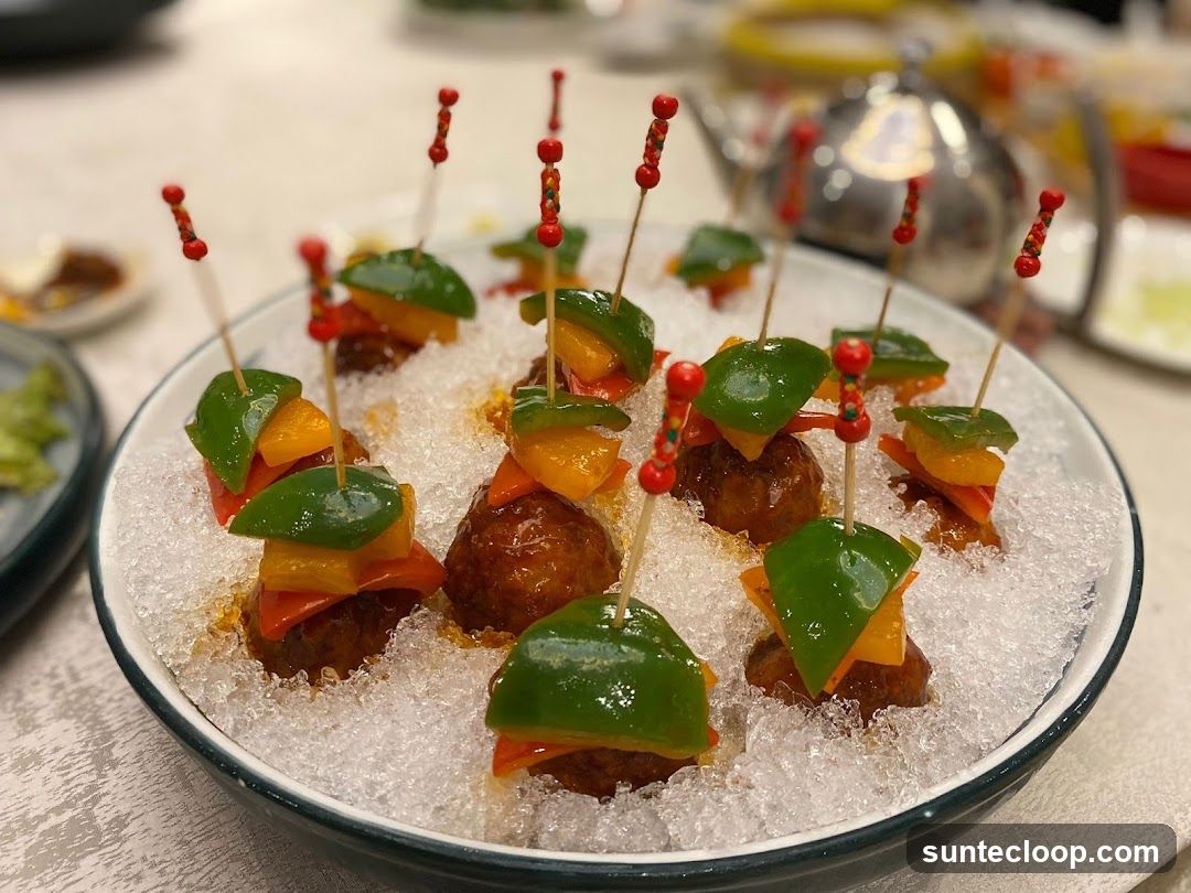 Meatballs with Peppers