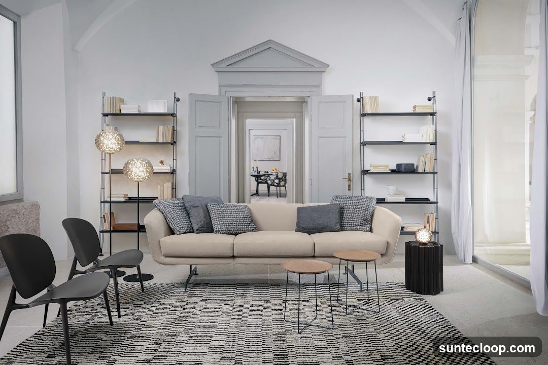 Modern Living Room Setup
