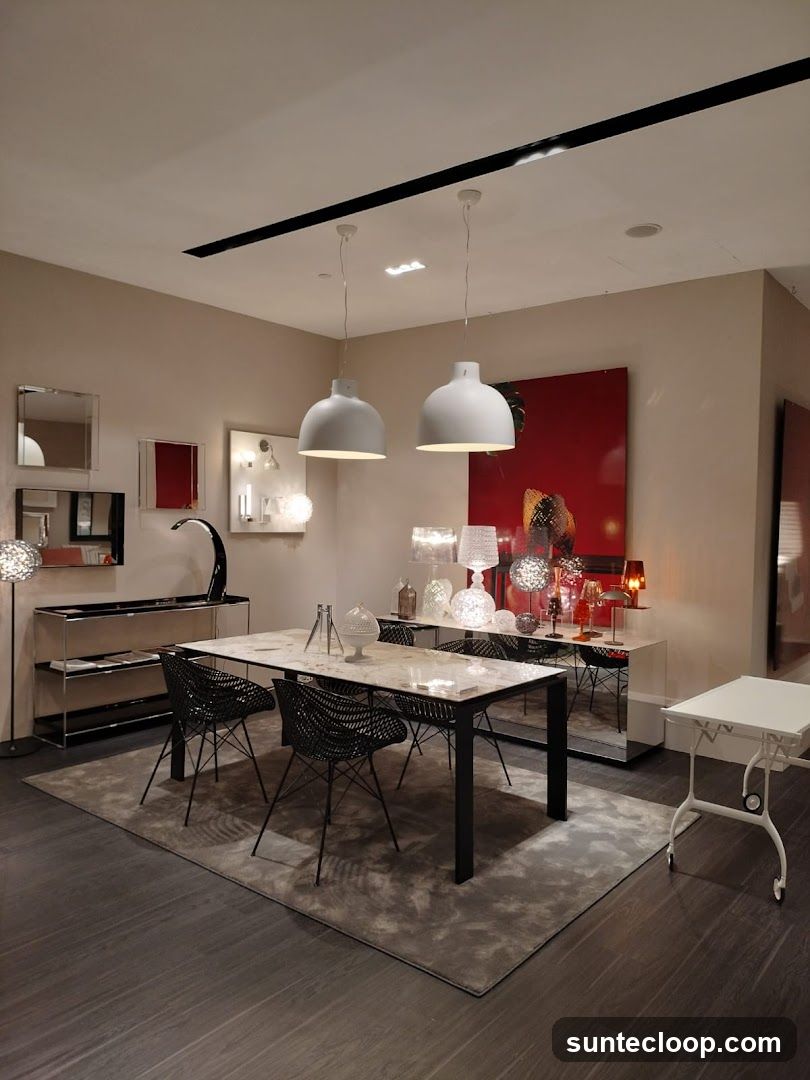 Modern Dining Room Display