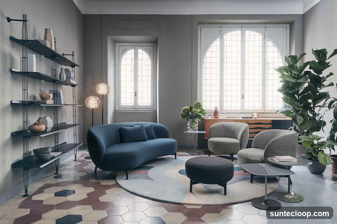 Modern Living Room Arrangement
