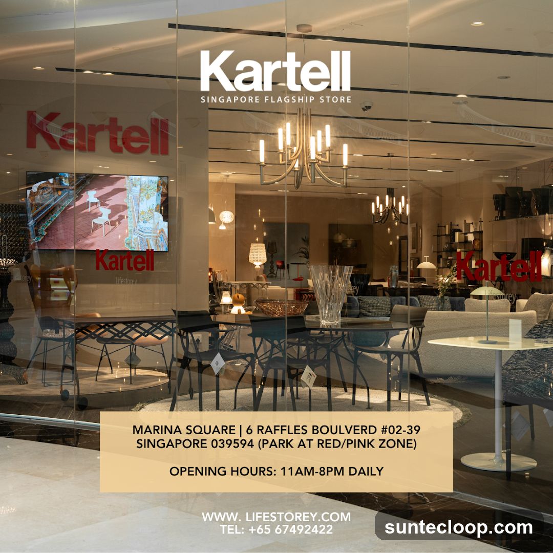 Kartell Singapore Flagship Store by Lifestorey