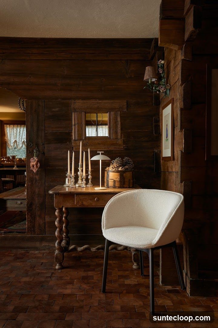 Cozy Interior with Rustic Charm