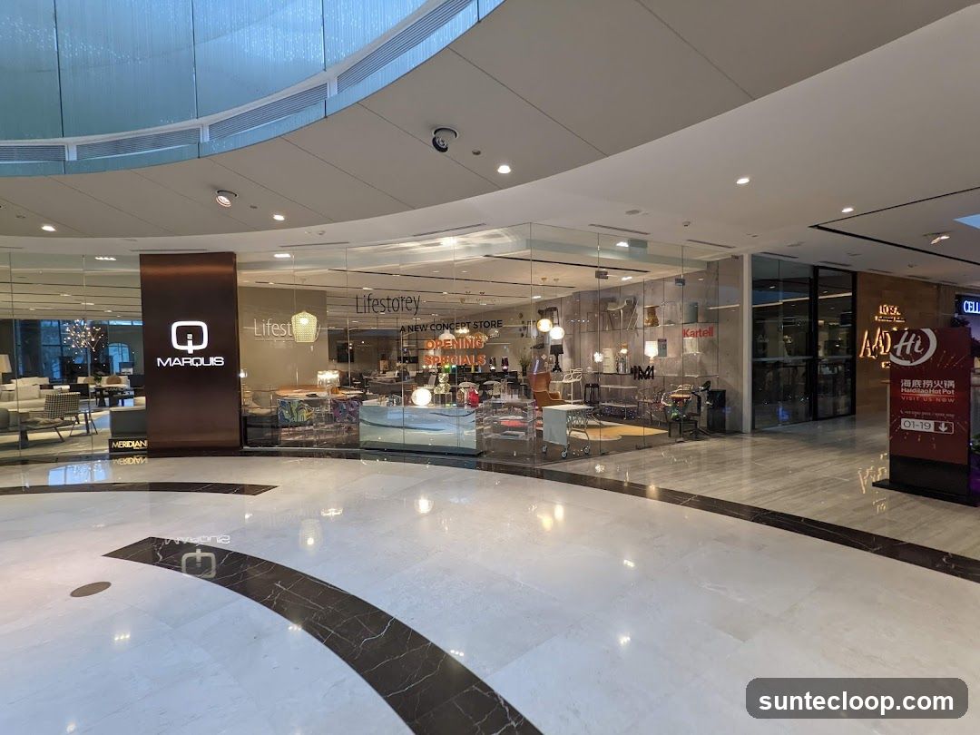 Marquis and Lifestorey Storefront