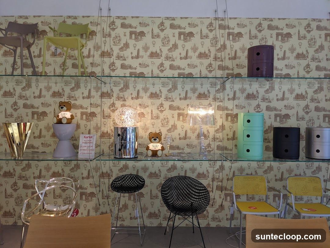 Display of Furniture and Decor