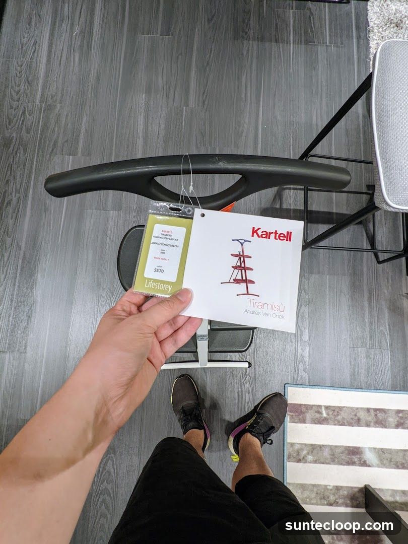 Kartell Tiramisu Folding Step Ladder
