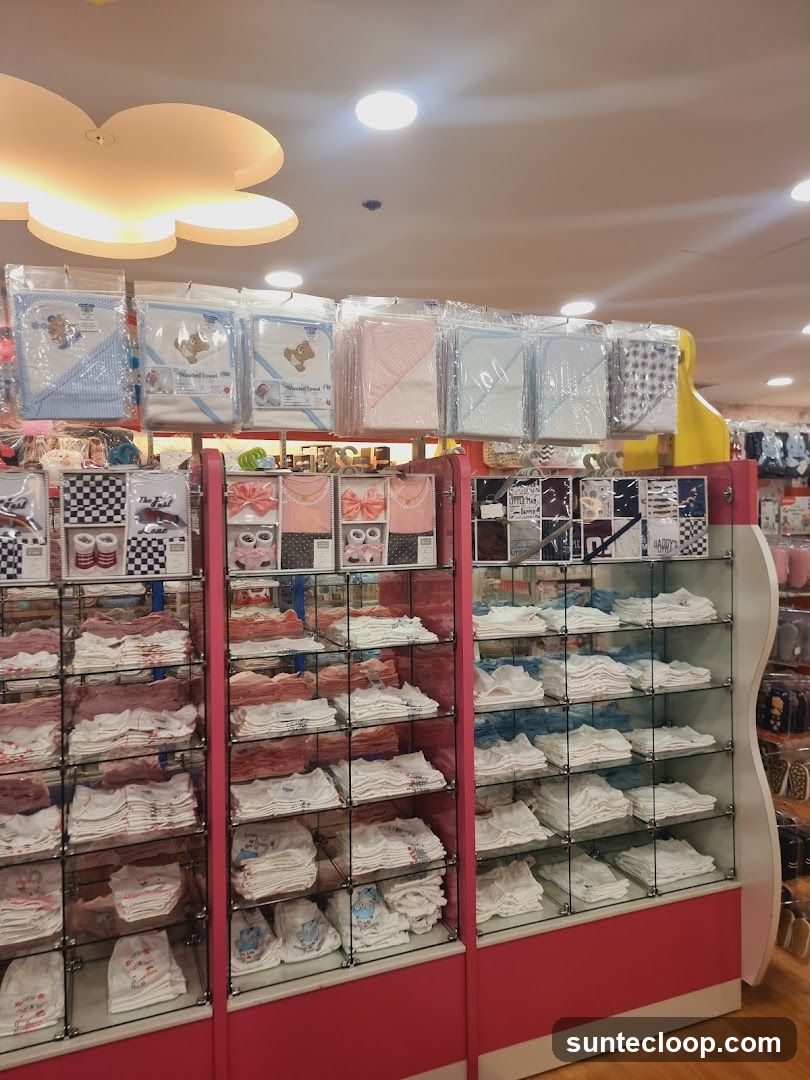 Baby Clothing Store Display