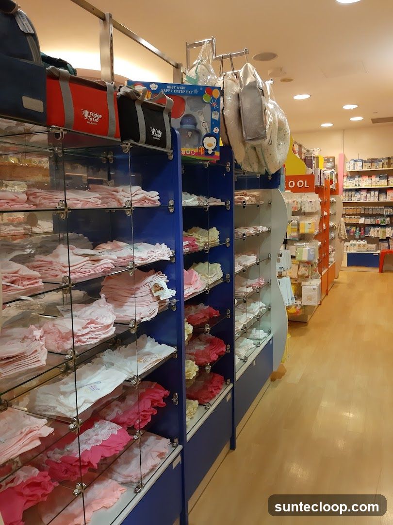 Baby Clothing Store Display
