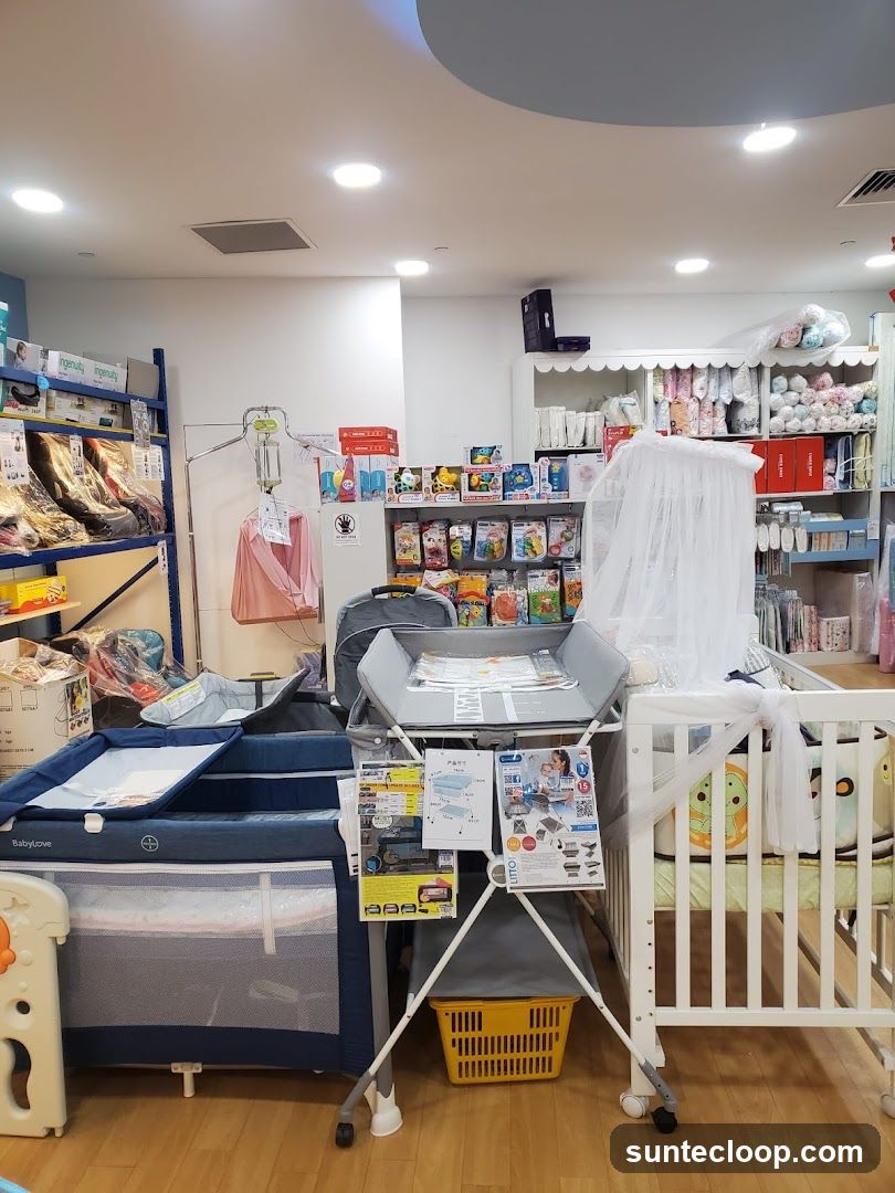 Baby Store Interior