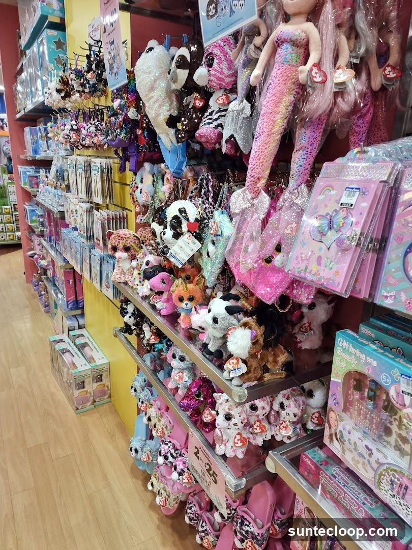 Plush Toys and Accessories Display
