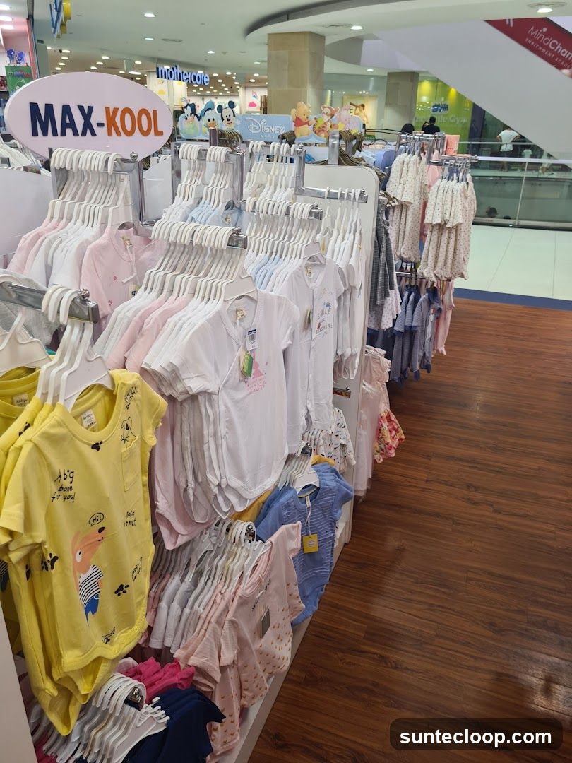 Children's Clothing Display