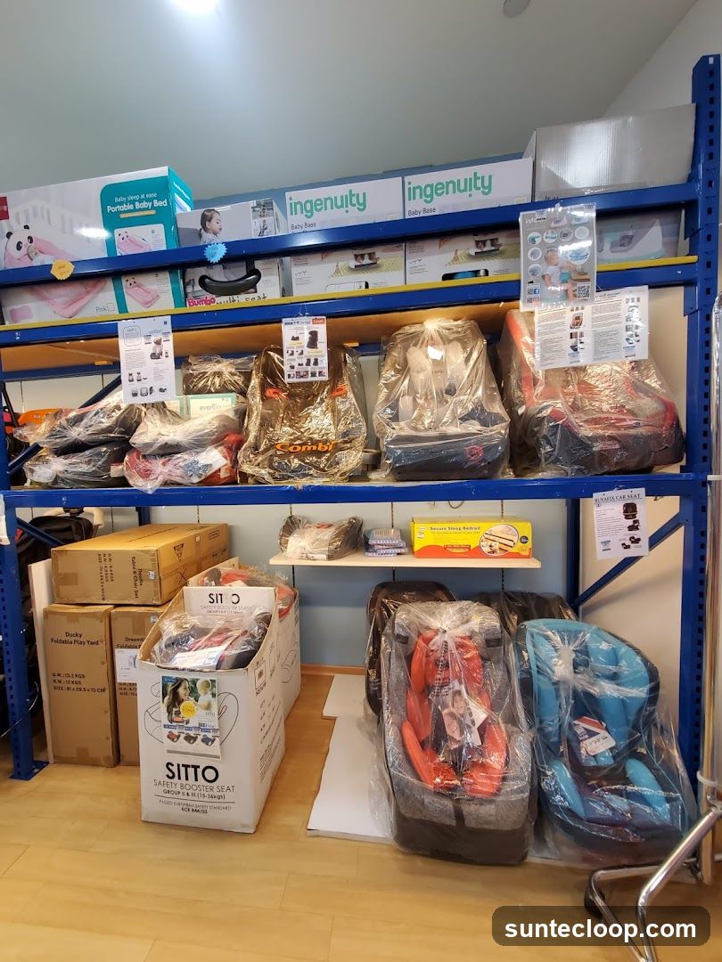 Baby Product Store Display