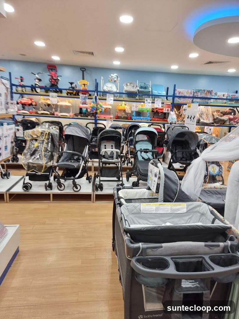 Baby Gear Store Interior