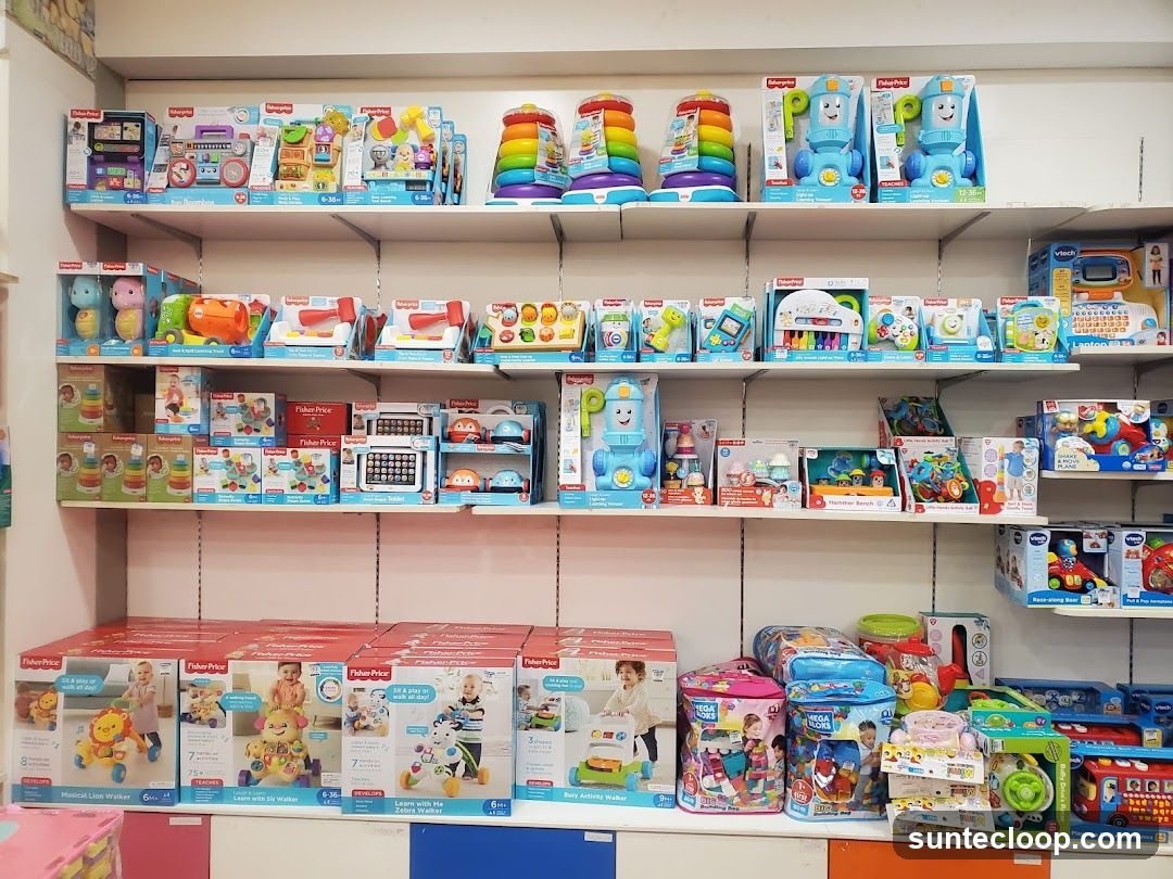 Toy Store Shelves