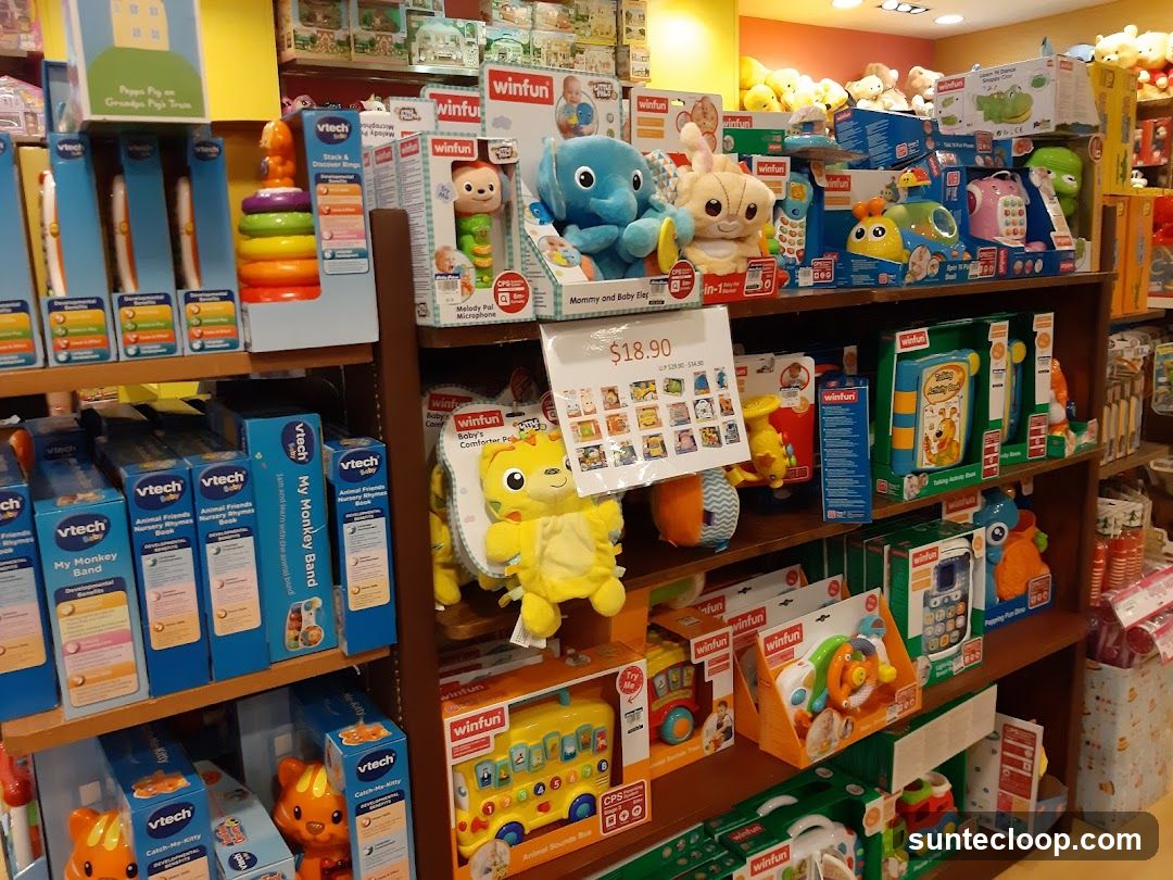 Toy Store Shelves