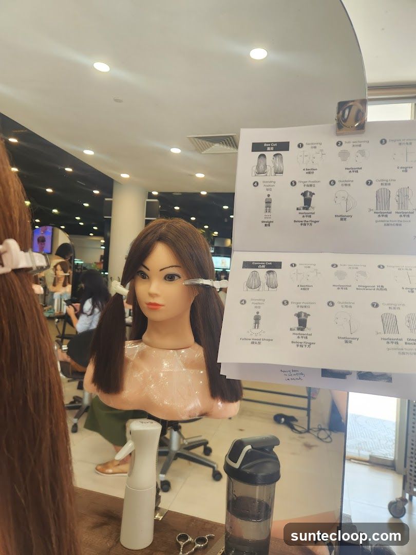 Hairdressing Training Mannequin