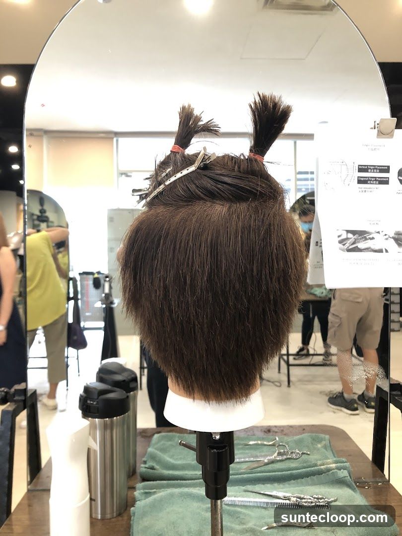 Hairdressing Training Session