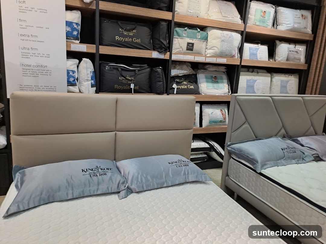 Mattress Store Display