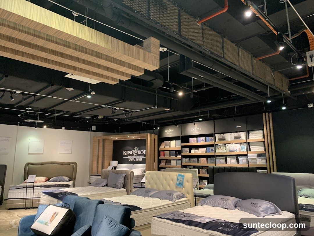 Mattress Store Interior
