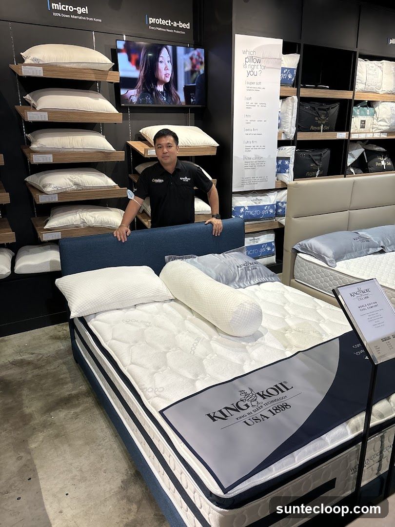 Mattress Store Display