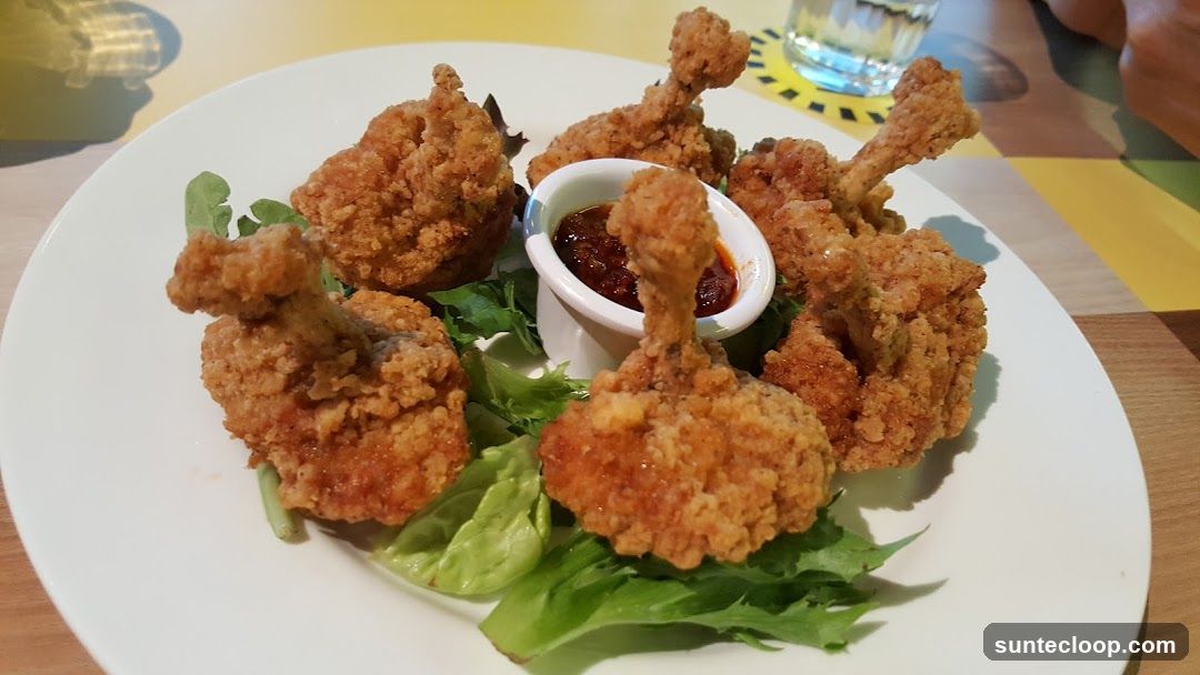 Fried Chicken Lollipops