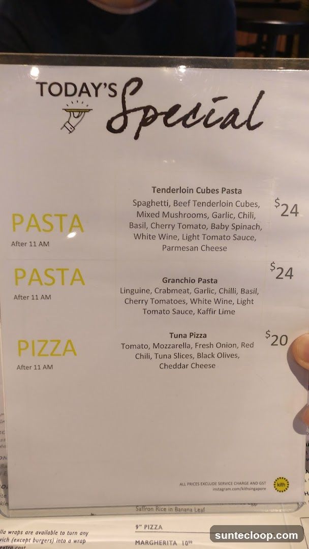 Today's Special