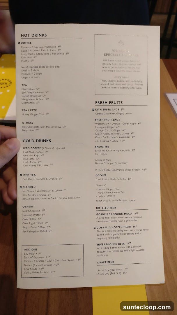 Hot Drinks & Cold Drinks