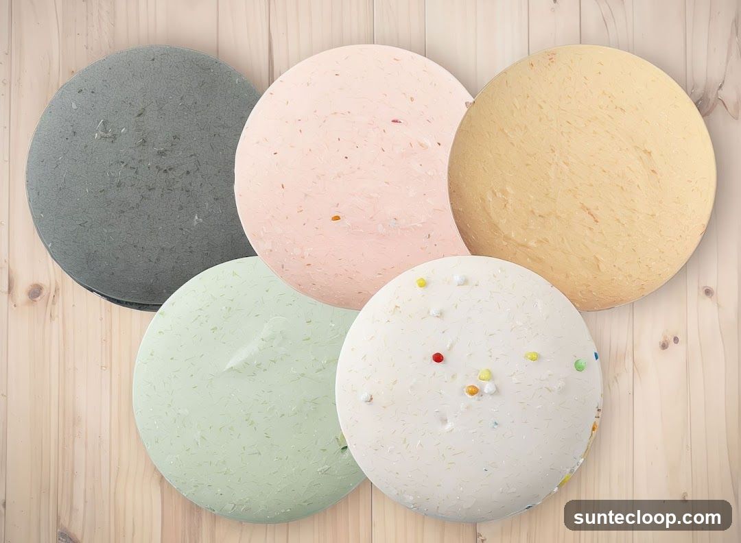 Assortment of Round Cakes