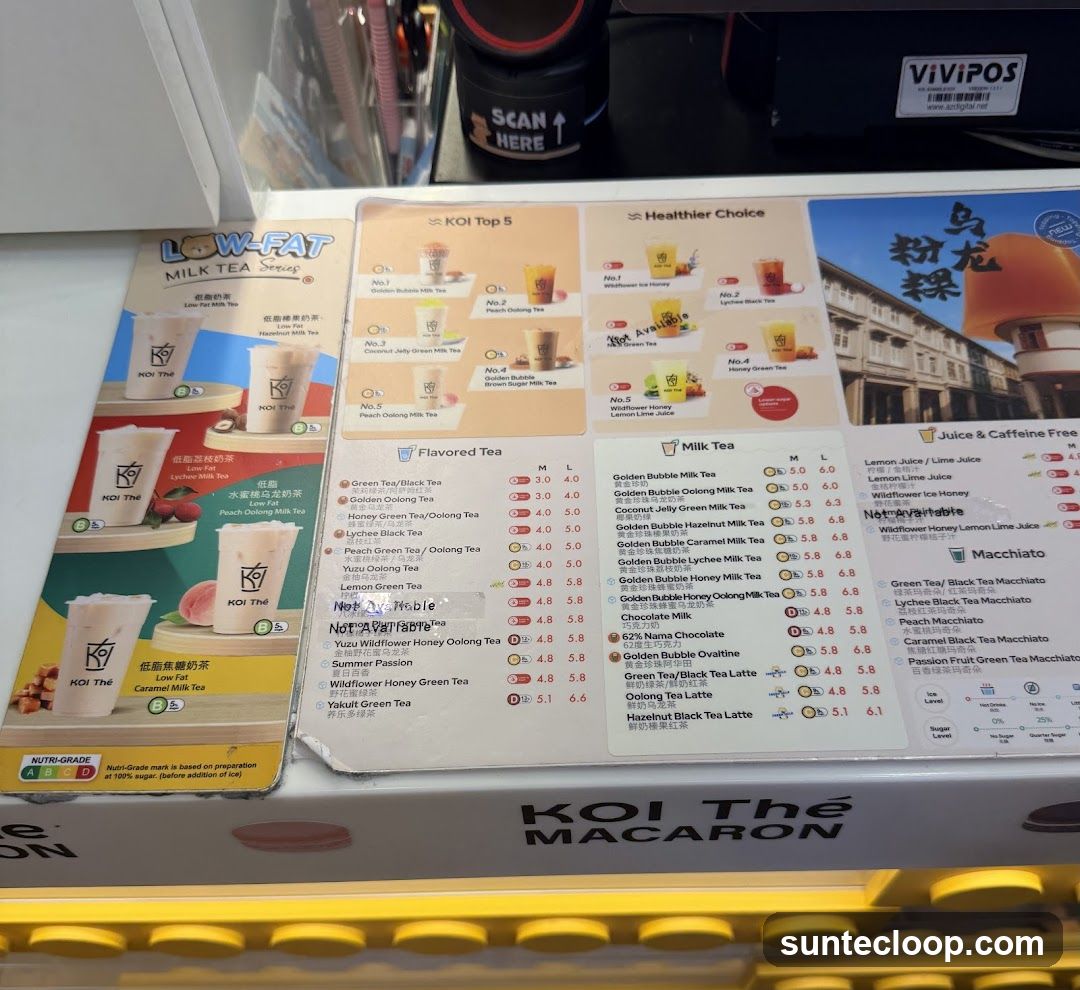 KOI The Menu