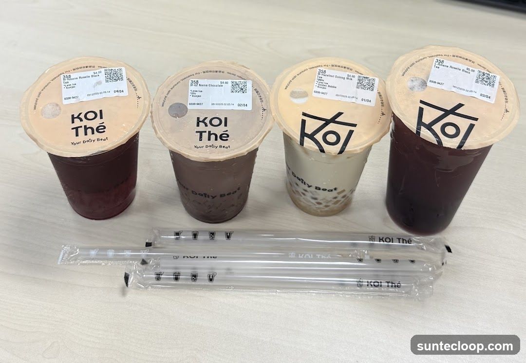 KOI Thé Drinks