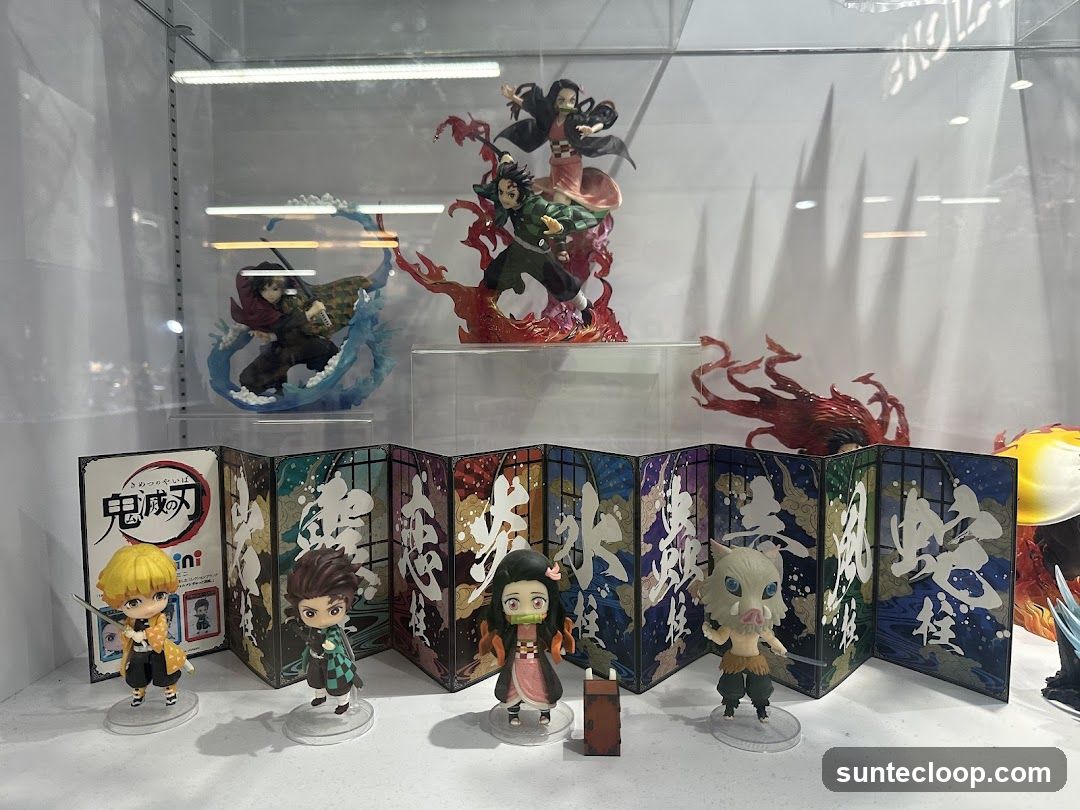 Anime Figurines Display