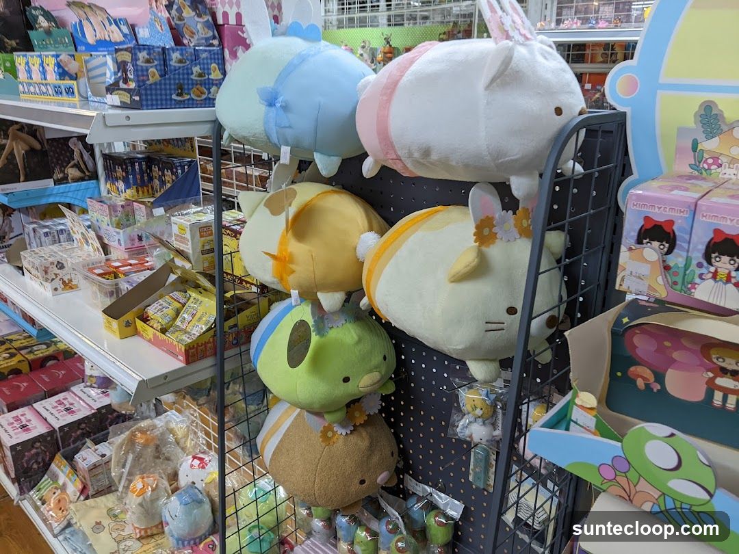 Plush Toys and Merchandise Display