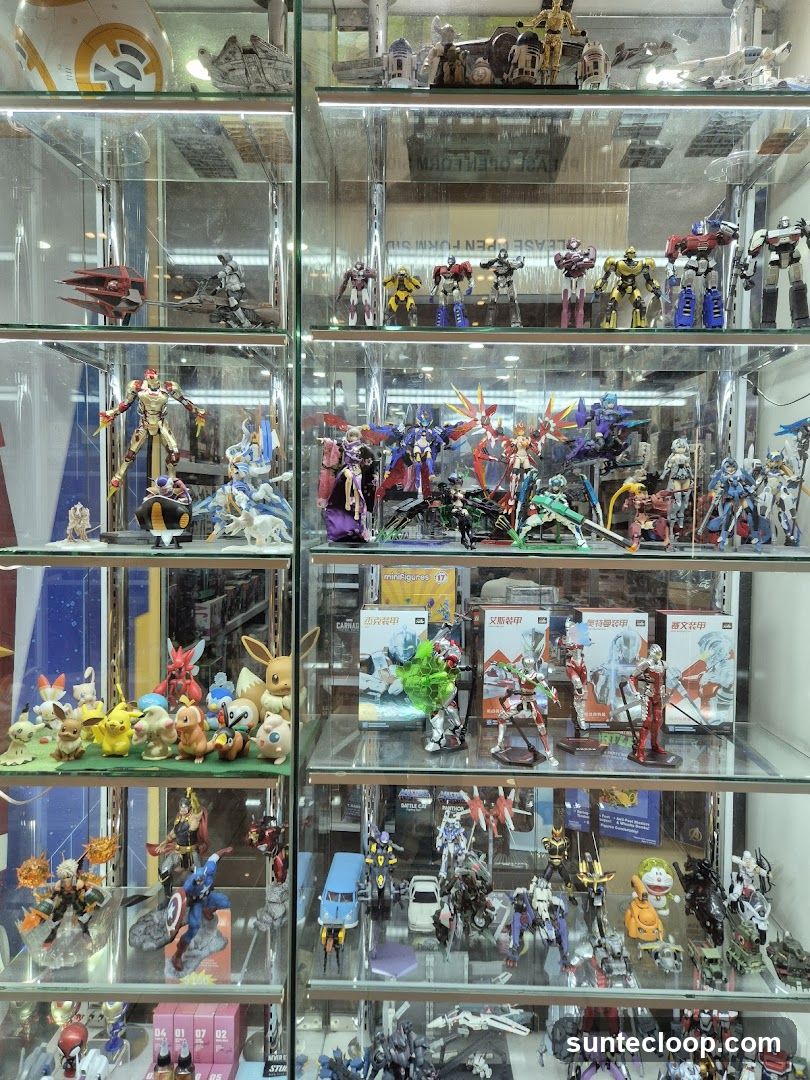 Display of Collectible Figures