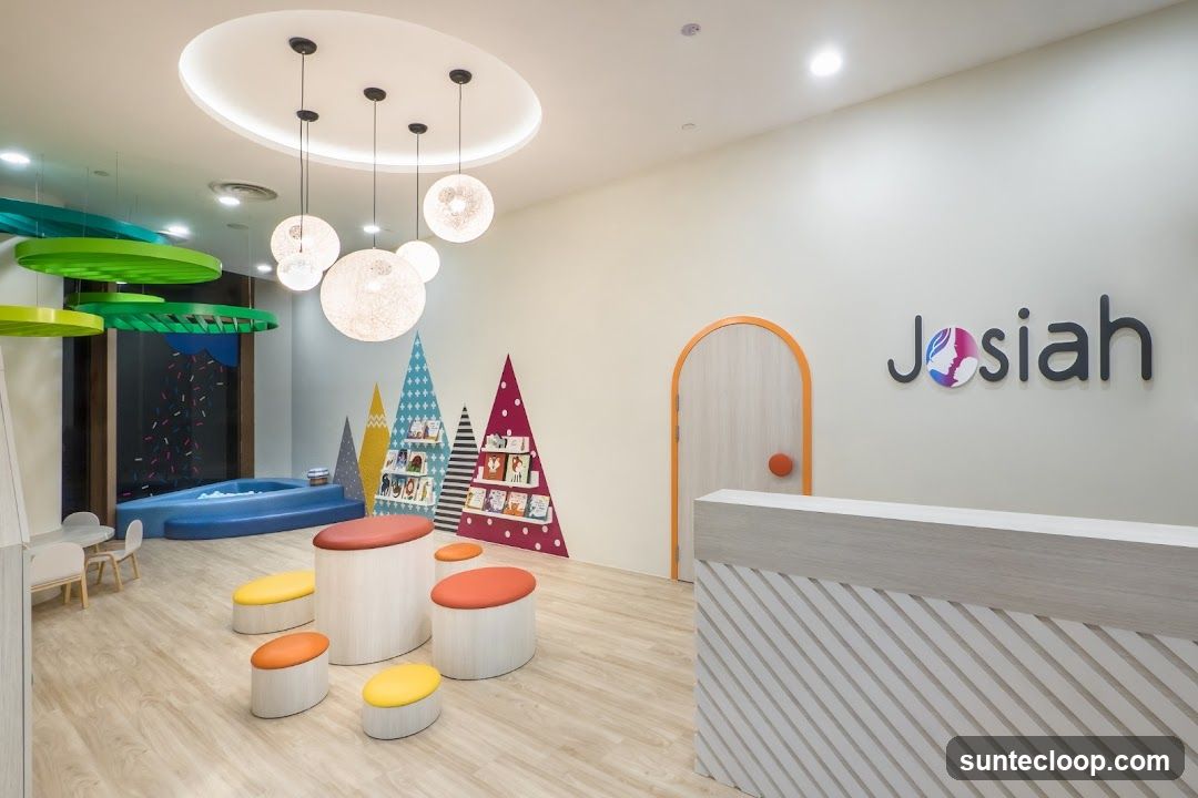 Children's Play Area with Reception Desk