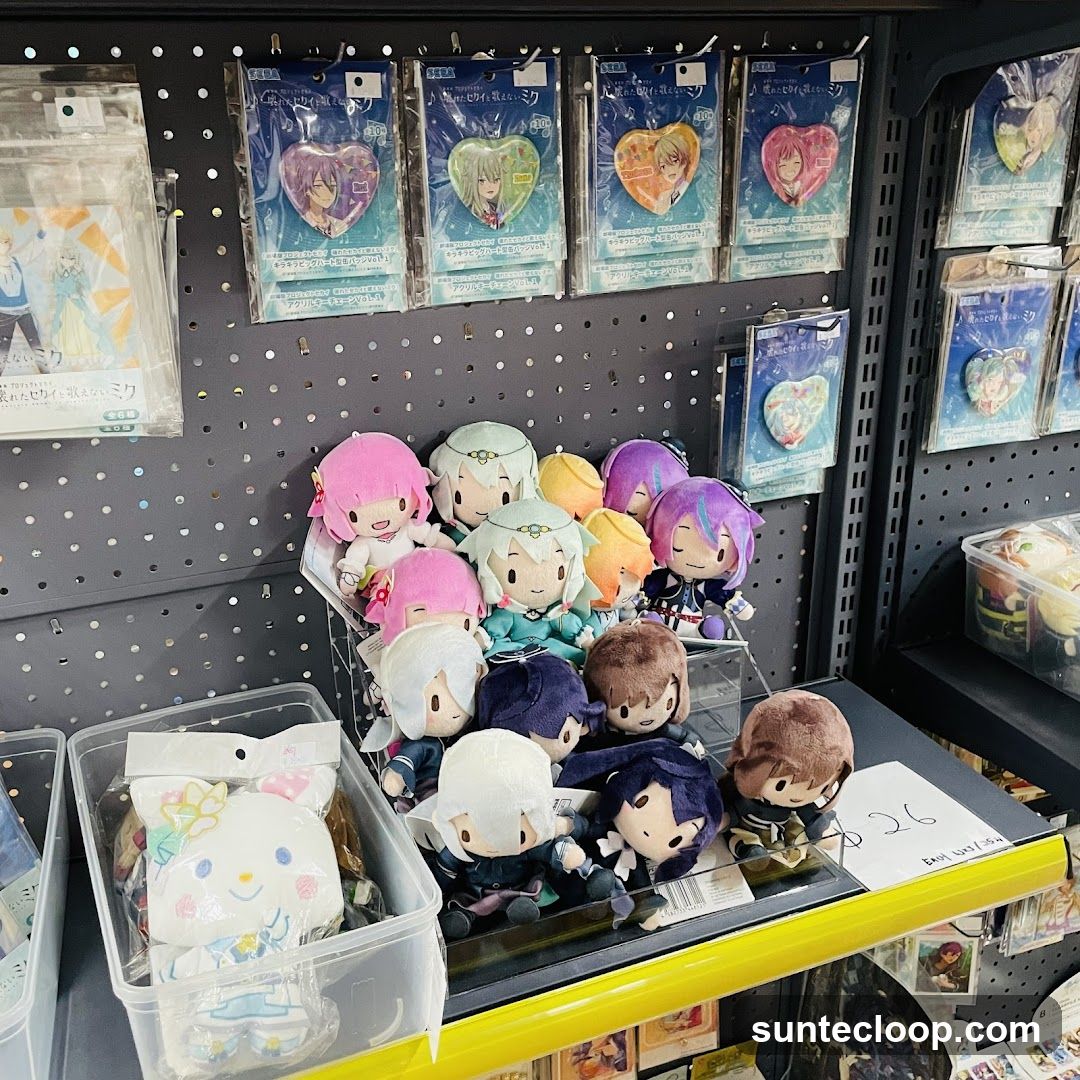 Anime Merchandise Display