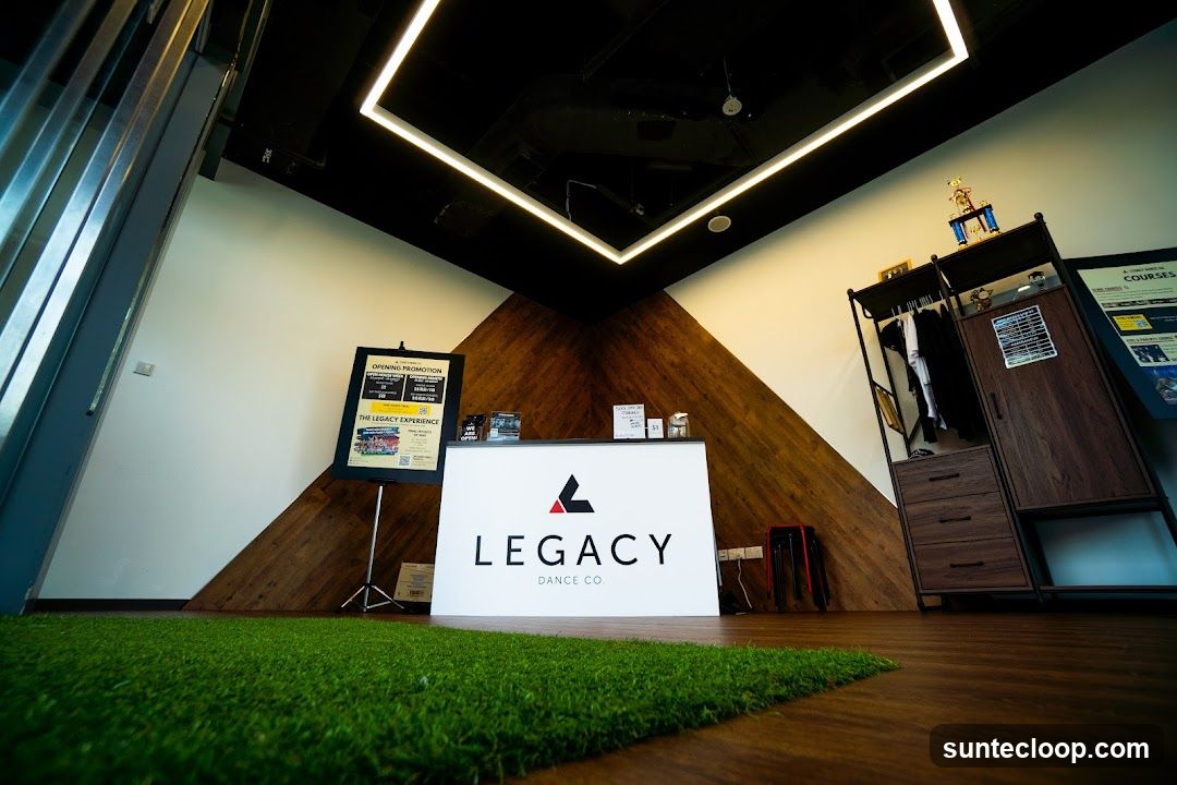 Dance Studio Reception Area