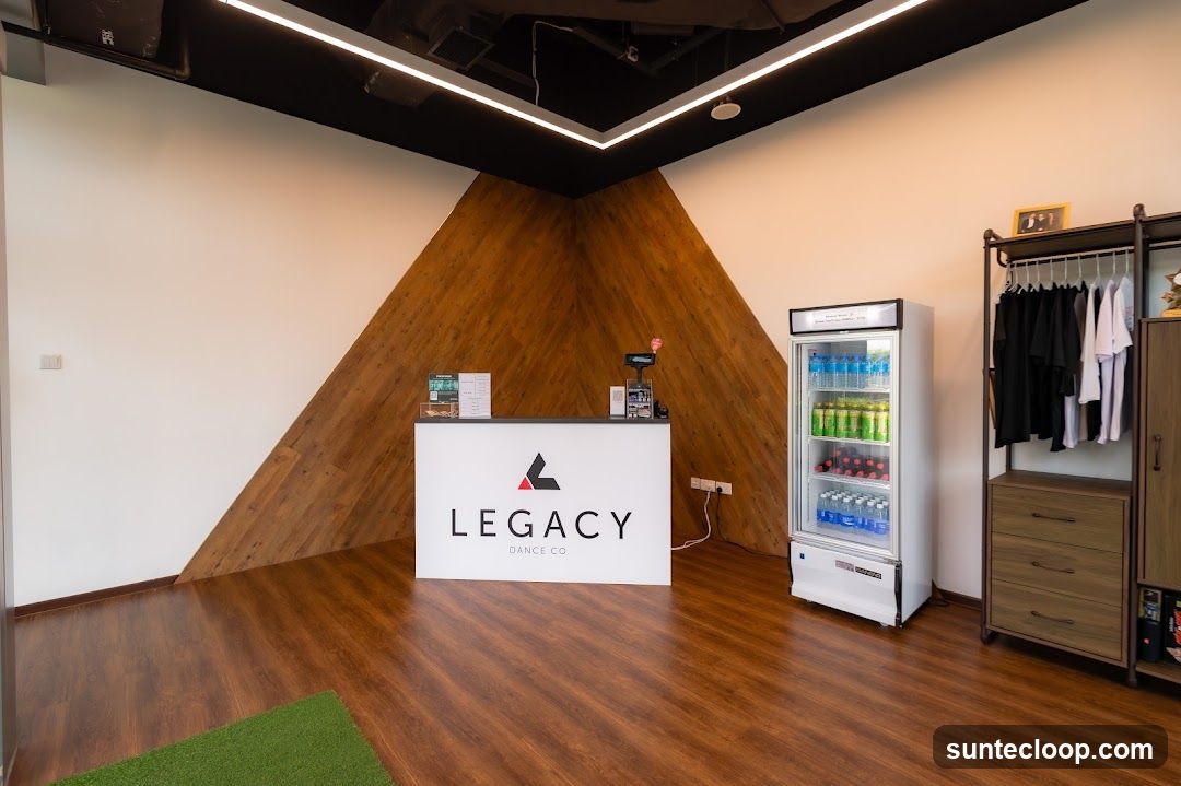 Dance Studio Reception Area
