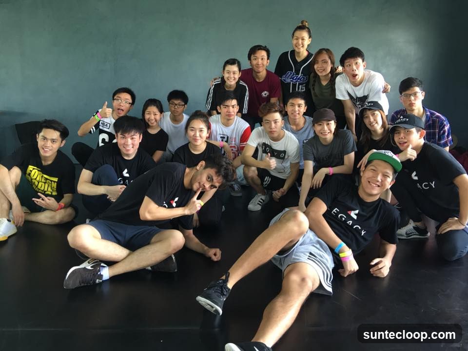 Group of young people posing for a photo