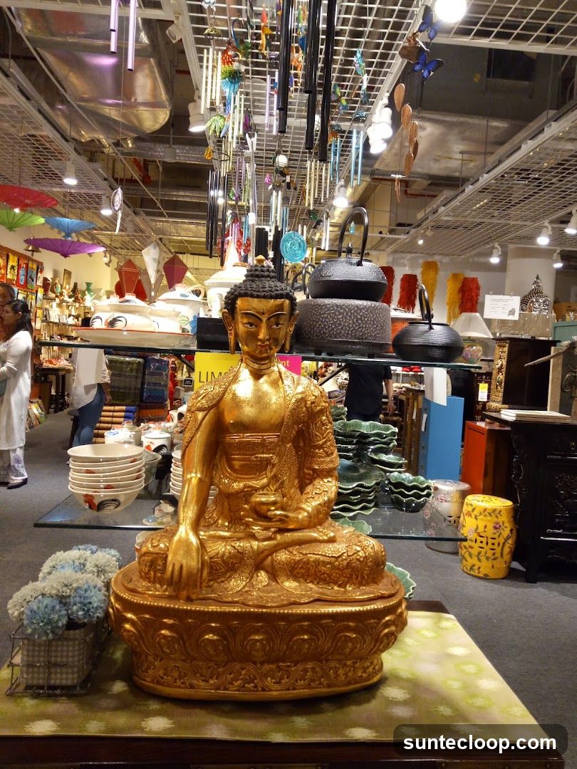 Buddha Statue and Home Decor