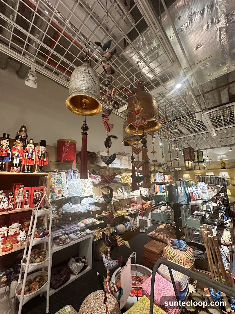 Store Interior with Decorative Items
