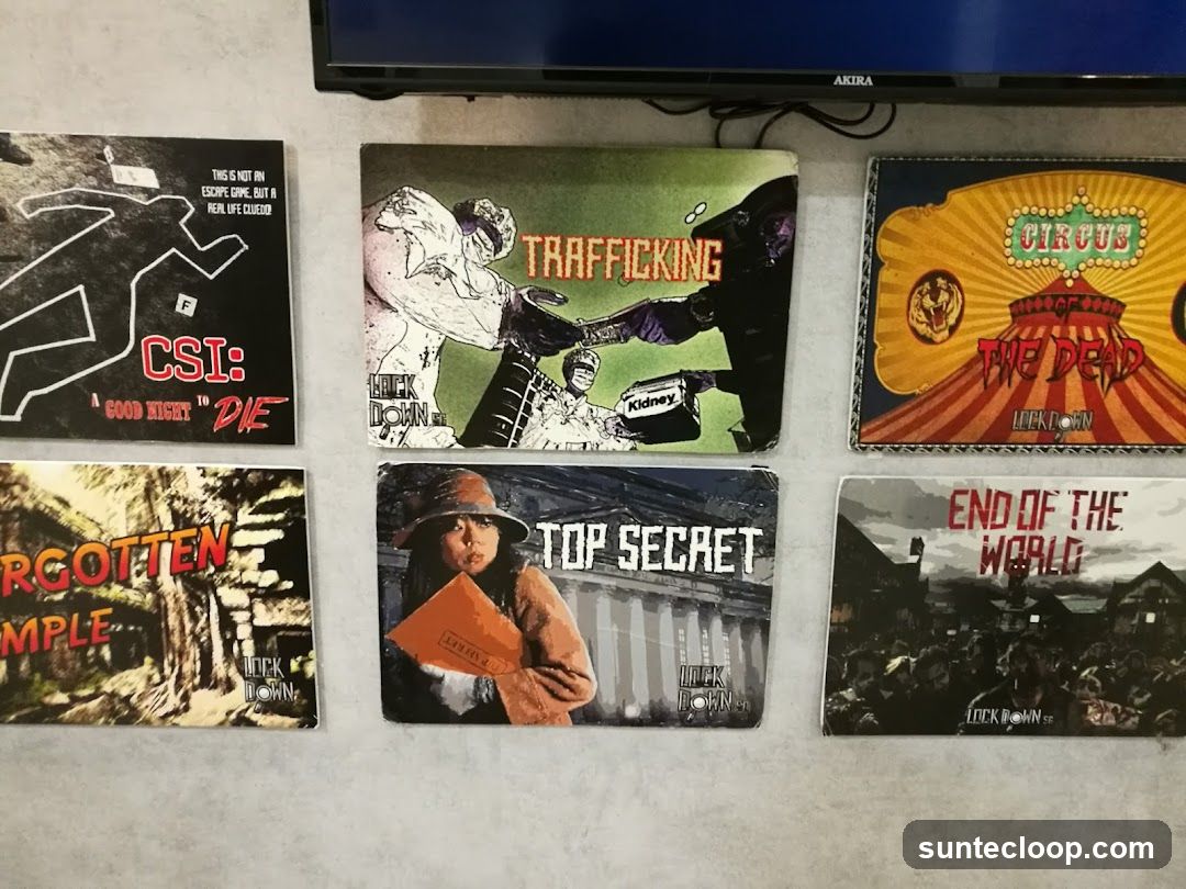 Escape Room Posters