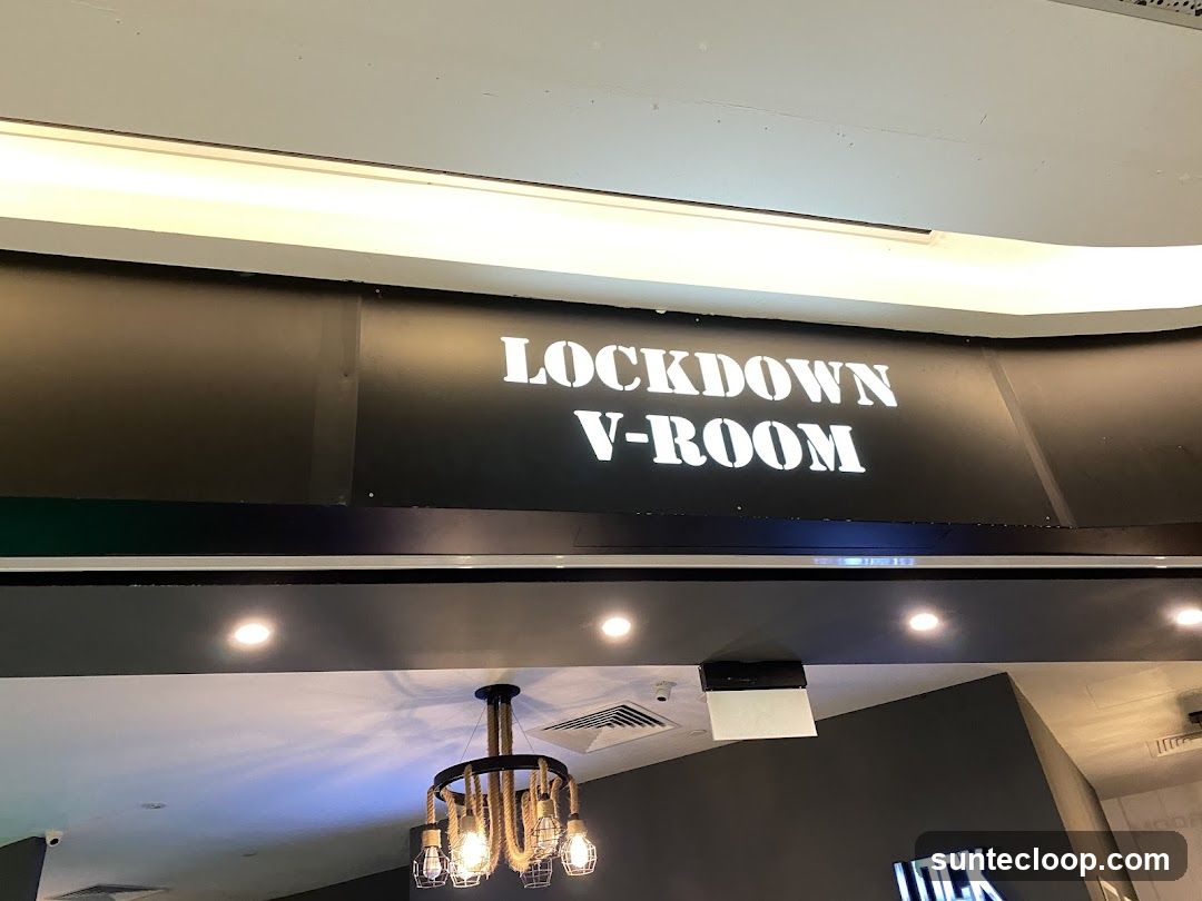 Lockdown V-Room Signage