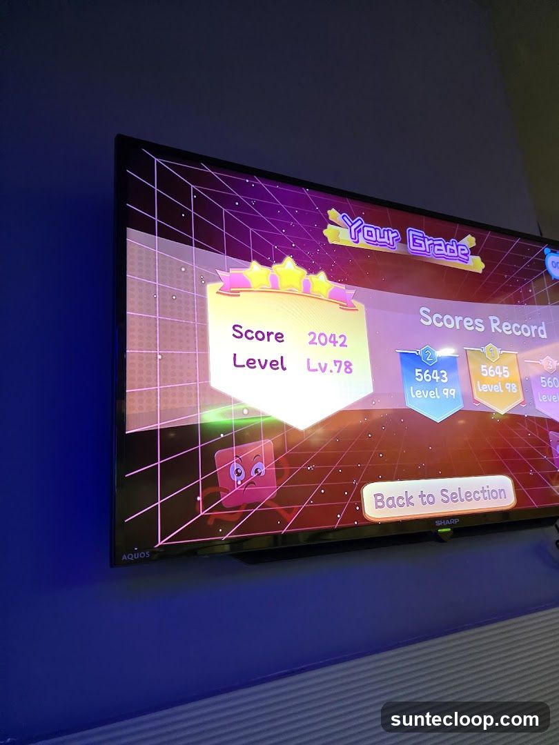 Game Score Screen